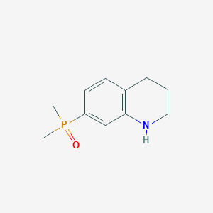 molecular formula C11H16NOP B2363561 Dimethyl(1,2,3,4-tetrahydroquinolin-7-yl)phosphine oxide CAS No. 2287334-96-5