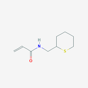 molecular formula C9H15NOS B2363733 N-(噻-2-基甲基)丙-2-烯酰胺 CAS No. 1516749-33-9