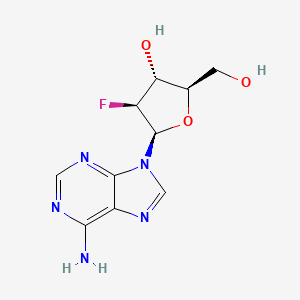 molecular formula C10H12FN5O3 B2363837 9-(2-Deoxy-2-fluoro-beta-d-arabinofuranosyl)adenine CAS No. 20227-41-2