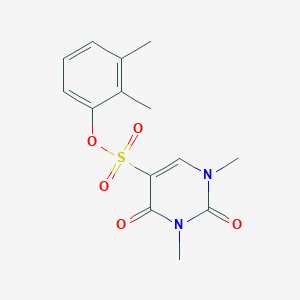 (2,3-Dimethylphenyl) 1,3-dimethyl-2,4-dioxopyrimidine-5-sulfonate