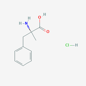 molecular formula C10H14ClNO2 B2363987 D-alpha-Me-Phe.HCl CAS No. 14603-77-1