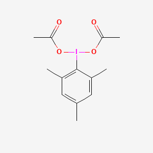 molecular formula C13H17IO4 B2364062 2,4,6-Trimethyl(diacetoxyiodo)benzene CAS No. 33035-41-5