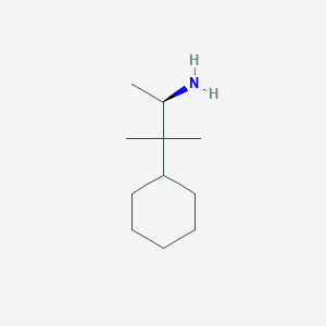B2364088 (2R)-3-Cyclohexyl-3-methylbutan-2-amine CAS No. 2248198-56-1