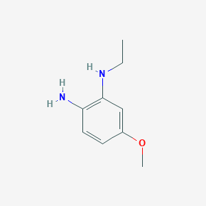 molecular formula C9H14N2O B2364167 1-乙基-5-甲氧基苯-1,2-二胺 CAS No. 1313011-32-3