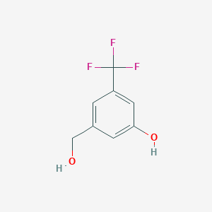 3-(Hydroxymethyl)-5-(trifluoromethyl)phenol