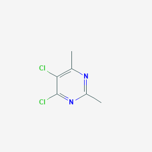 molecular formula C6H6Cl2N2 B2364244 4,5-Dichloro-2,6-dimethylpyrimidine CAS No. 105742-66-3