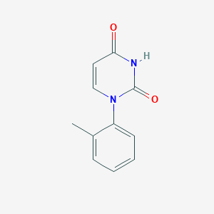molecular formula C11H10N2O2 B2364267 1-(2-Methylphenyl)uracil CAS No. 23947-12-8
