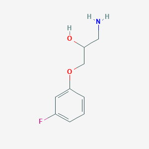 1-Amino-3-(3-fluorophenoxy)propan-2-ol
