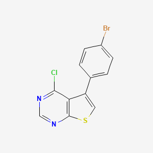 5-(4-Bromophenyl)-4-chlorothieno[2,3-d]pyrimidine