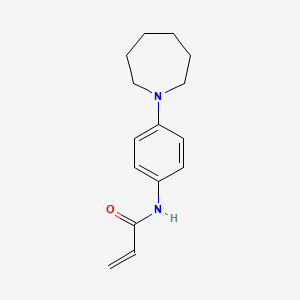 N-[4-(azepan-1-yl)phenyl]prop-2-enamide