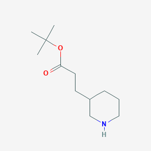 Tert-butyl 3-(piperidin-3-yl)propanoate