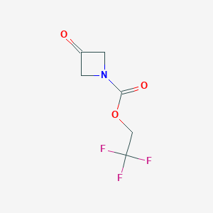 2,2,2-Trifluoroethyl 3-oxoazetidine-1-carboxylate
