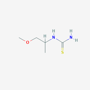 molecular formula C5H12N2OS B2364416 (1-Methoxypropan-2-yl)thiourea CAS No. 732287-96-6