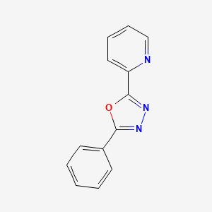 2-Phenyl-5-pyridin-2-yl-1,3,4-oxadiazole