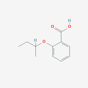 molecular formula C11H14O3 B2364448 2-(Butan-2-yloxy)benzoic acid CAS No. 1042628-30-7