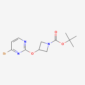 Tert-butyl 3-(4-bromopyrimidin-2-yl)oxyazetidine-1-carboxylate
