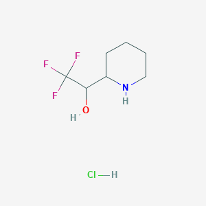 2,2,2-Trifluoro-1-(piperidin-2-YL)ethanol hydrochloride