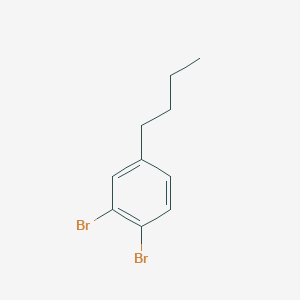 molecular formula C10H12Br2 B2364535 3,4-Dibromo-n-butylbenzene CAS No. 1160574-94-6