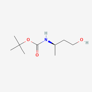 molecular formula C9H19NO3 B2364561 (R)-tert-Butyl (4-hydroxybutan-2-yl)carbamate CAS No. 1311369-01-3; 167216-17-3