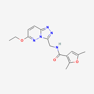 N-((6-ethoxy-[1,2,4]triazolo[4,3-b]pyridazin-3-yl)methyl)-2,5-dimethylfuran-3-carboxamide
