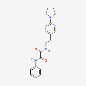 N1-phenyl-N2-(4-(pyrrolidin-1-yl)phenethyl)oxalamide