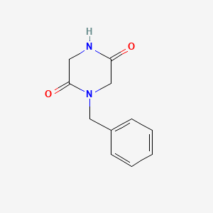 molecular formula C11H12N2O2 B2364677 1-苄基哌嗪-2,5-二酮 CAS No. 59595-20-9