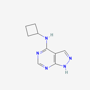 N-Cyclobutyl-1H-pyrazolo[3,4-d]pyrimidin-4-amine