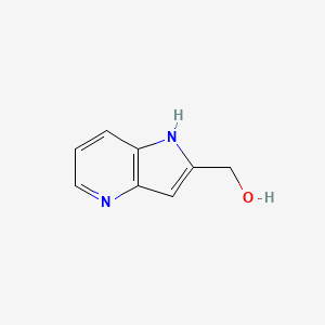 molecular formula C8H8N2O B2364704 (1H-Pyrrolo[3,2-b]pyridin-2-yl)methanol CAS No. 17288-47-0