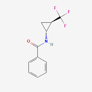 N-[(1R,2R)-2-(Trifluoromethyl)cyclopropyl]benzamide