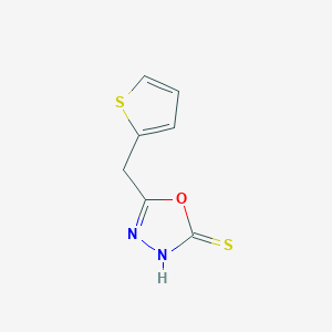 5-(Thiophen-2-ylmethyl)-1,3,4-oxadiazole-2-thiol