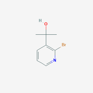 molecular formula C8H10BrNO B2364919 2-(2-Bromopyridin-3-yl)propan-2-ol CAS No. 909532-39-4
