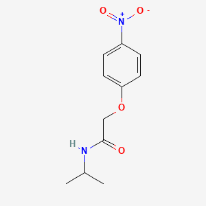 molecular formula C11H14N2O4 B2365012 N-Isopropyl-2-(4-nitrophenoxy)acetamide CAS No. 98379-84-1