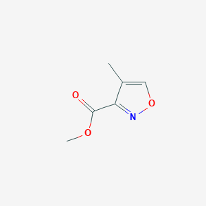 molecular formula C6H7NO3 B2365146 Methyl 4-methylisoxazole-3-carboxylate CAS No. 2089301-49-3