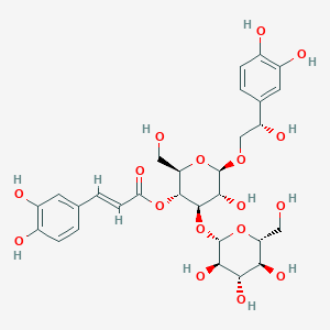 molecular formula C29H36O17 B236532 Hellicoside CAS No. 132278-04-7