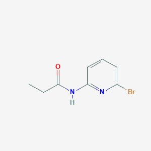B2365376 Propanamide,n-(6-bromo-2-pyridinyl)- CAS No. 882175-76-0