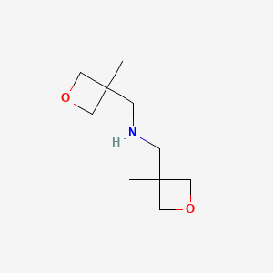molecular formula C10H19NO2 B2365380 Bis((3-methyloxetan-3-yl)methyl)amine CAS No. 1511432-89-5