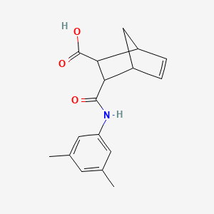 B2365462 3-[(3,5-Dimethylphenyl)carbamoyl]bicyclo[2.2.1]hept-5-ene-2-carboxylic acid CAS No. 436855-44-6
