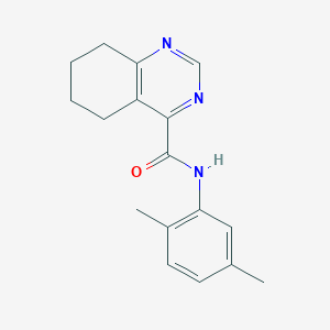 molecular formula C17H19N3O B2365631 N-(2,5-Dimethylphenyl)-5,6,7,8-tetrahydroquinazoline-4-carboxamide CAS No. 2415525-18-5