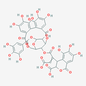molecular formula C41H30O28 B236569 展叶酸A CAS No. 125516-10-1