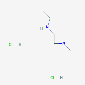 molecular formula C6H16Cl2N2 B2365978 N-Ethyl-1-methylazetidin-3-amine dihydrochloride CAS No. 2155855-40-4