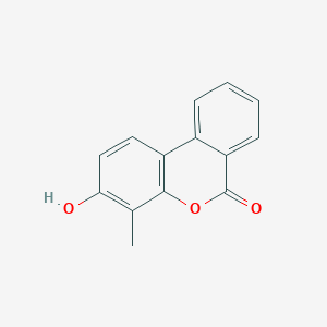 molecular formula C14H10O3 B2366025 3-hydroxy-4-methyl-6H-benzo[c]chromen-6-one CAS No. 76244-77-4