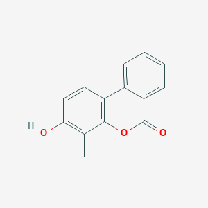 molecular formula C14H10O3 B2366025 3-hydroxy-4-methyl-6H-benzo[c]chromen-6-one 