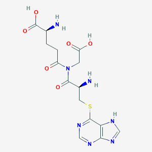 molecular formula C30H40ClN9O6 B236617 S-(6-Purinyl)glutathione CAS No. 136040-02-3