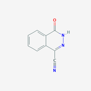 1-Phthalazinecarbonitrile, 3,4-dihydro-4-oxo-