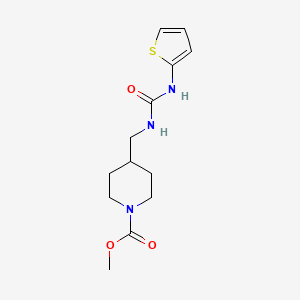 Methyl 4-((3-(thiophen-2-yl)ureido)methyl)piperidine-1-carboxylate
