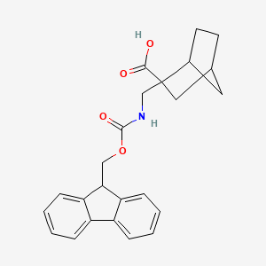 2-[({[(9H-fluoren-9-yl)methoxy]carbonyl}amino)methyl]bicyclo[2.2.1]heptane-2-carboxylic acid