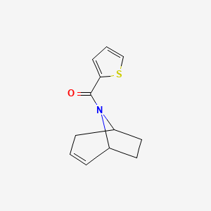 (1R,5S)-8-azabicyclo[3.2.1]oct-2-en-8-yl(thiophen-2-yl)methanone