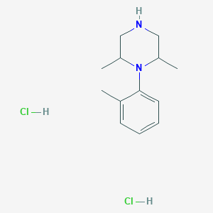 2,6-Dimethyl-1-(2-methylphenyl)piperazine dihydrochloride
