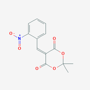 2,2-Dimethyl-5-((2-nitrophenyl)methylene)-1,3-dioxane-4,6-dione