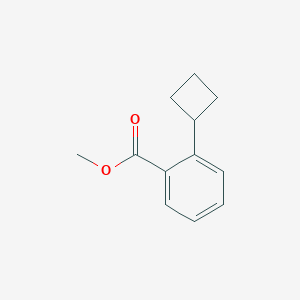 molecular formula C12H14O2 B2366594 Methyl 2-cyclobutylbenzoate CAS No. 1690919-45-9